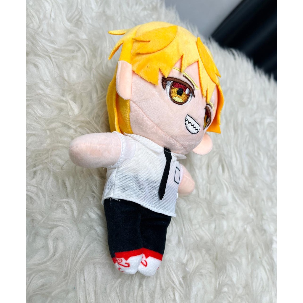 Boneka Denji Casual Chainsawman Chibi Anime Gantungan Cermin dan Kaca Mobil