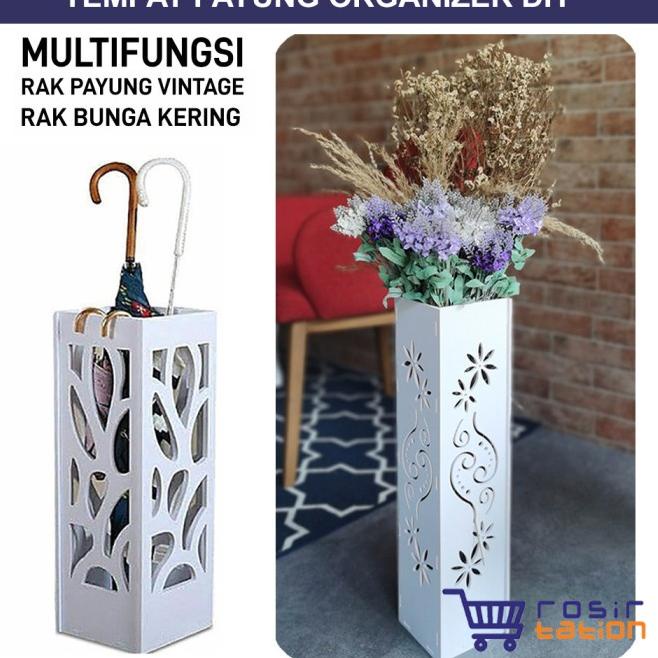 Lagi Tren Tempat Payung Rak Payung Umbrella Organizer  multifungsi rak bunga kering pampas vintage s