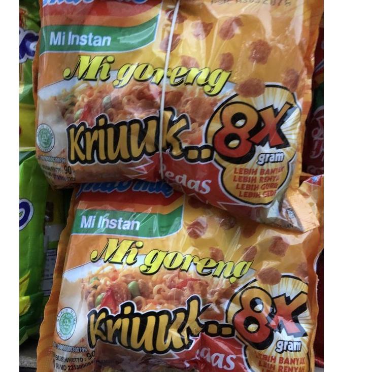 

Terlaku... INDOMIE GORENG KRIUK PEDAS ISI 5 PCS