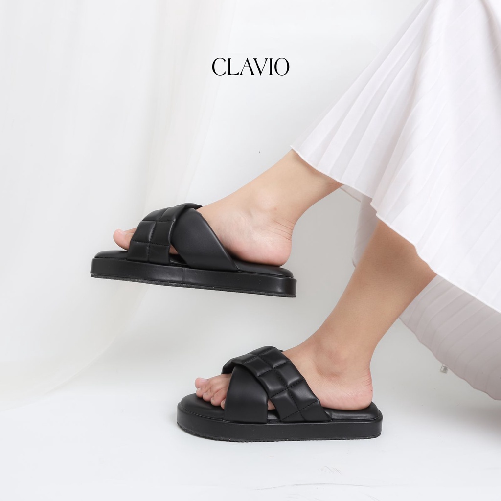 CLAVIO Yuki Platform Sandal Wanita