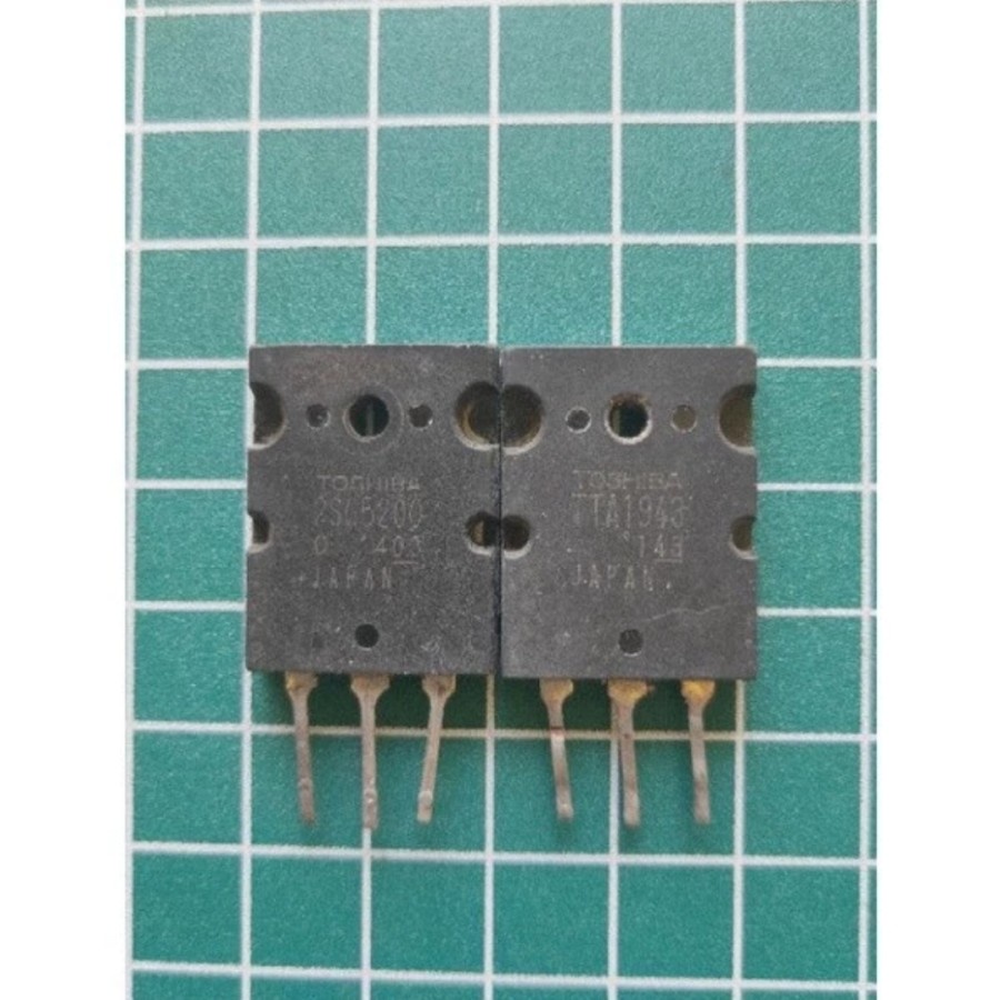 Toshiba C5200 A1943 Cabutan Original Toshiba 2SC5200 2SA1943 C 5200
