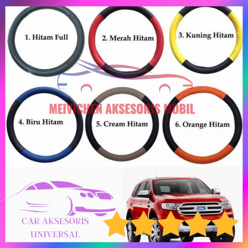 Sarung Stir Mobil - Cover Steer - Setir Mobil Everest Ford