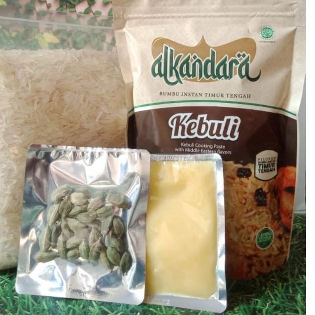 

☼ Paket NASI KEBULI, KABSAH, BRIYANI INSTAN bumbu Alkandara ☄