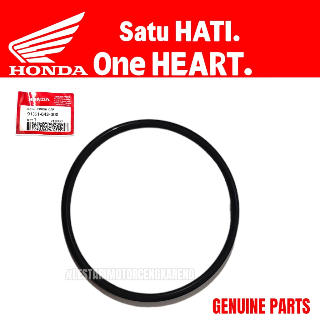 ORING PINION CAP BEAT SCOOPY SPACY VARIO 110 125 91351-642-000 AHM