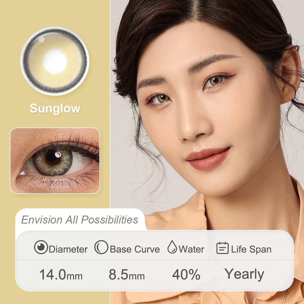 (COD)SOFTLENS MOONLIGHT COLORED LENSES MAGISTER SOFTLENS GRAY