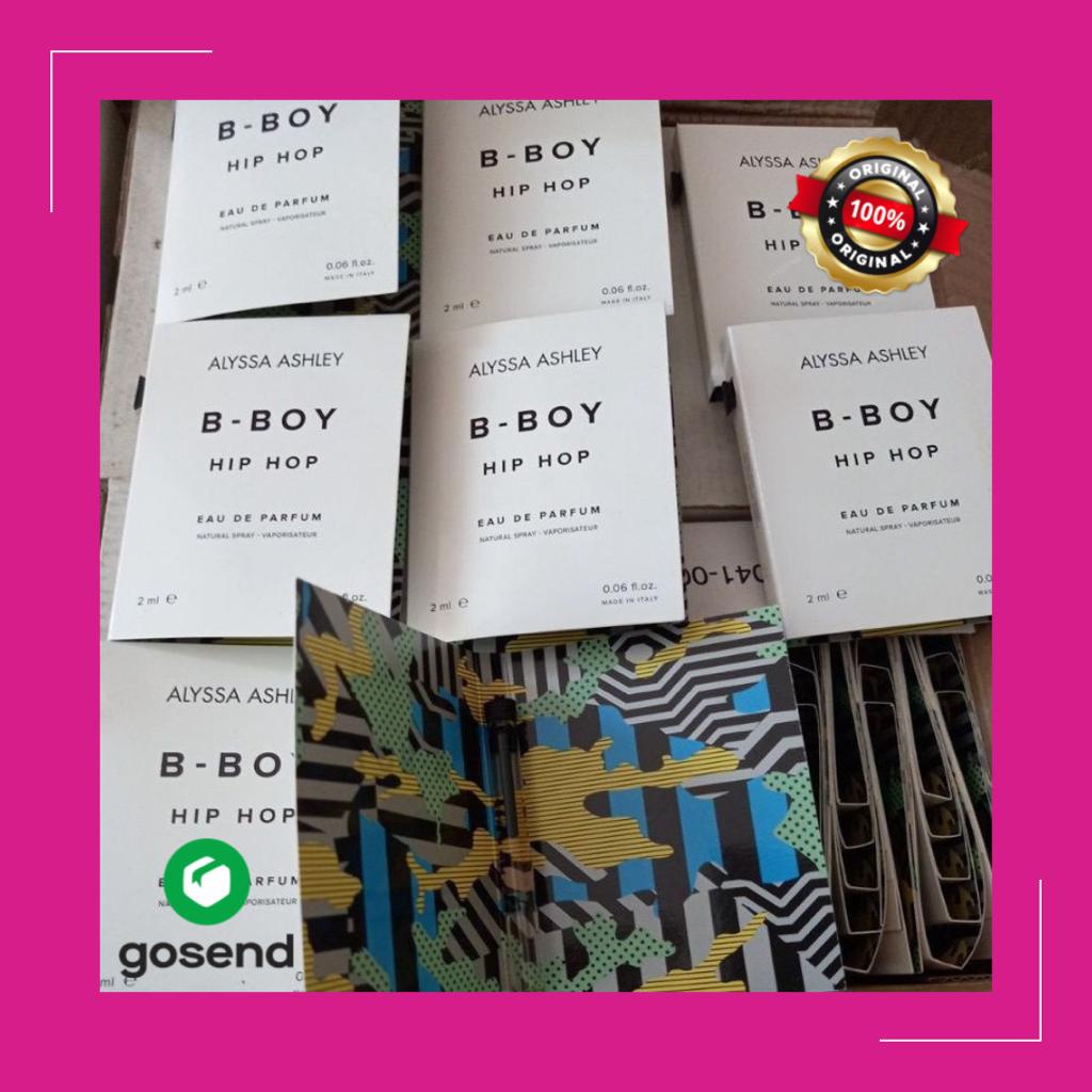 VIAL PARFUM ALYSSA ASHLEY B BOY HIP HOP EDP 2ML ORIGINAL