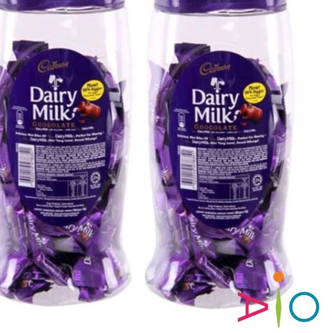 

➦ Cadbury Dairy Milk Toples isi 90 | Coklat Susu Cadbury Malaysia ✰