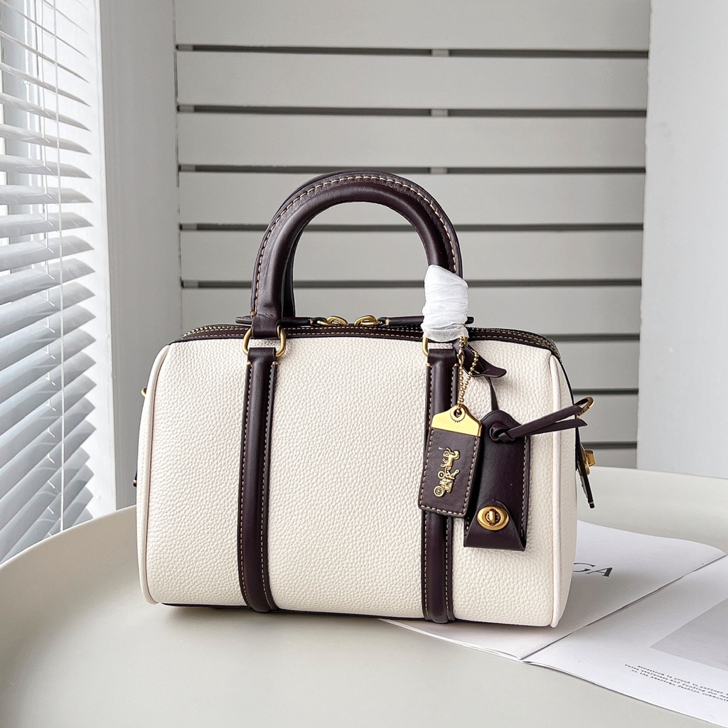 Coach 8530 original handbag pillow bag shoulder bag messenger bag boston bag  zt