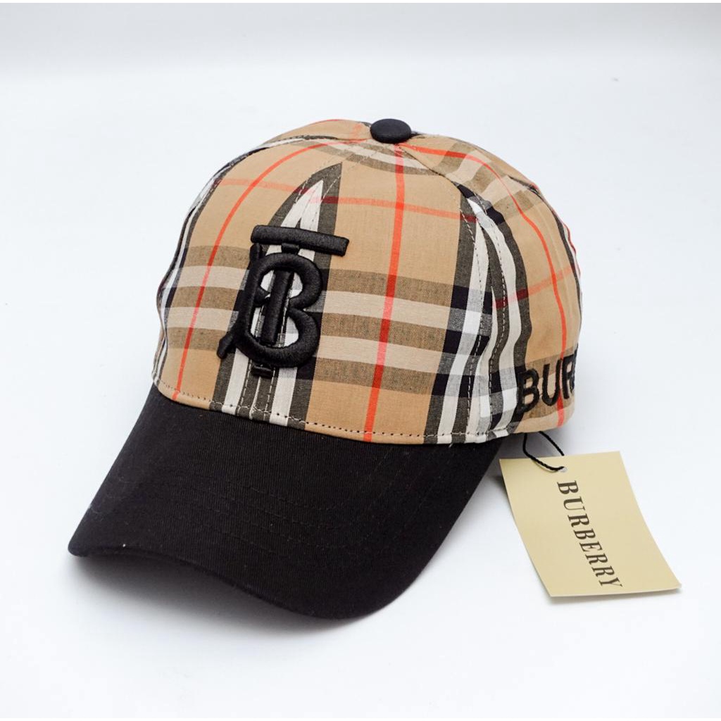 Topi Burberry Baseball Pria Import Mirror Original Premium High Quality