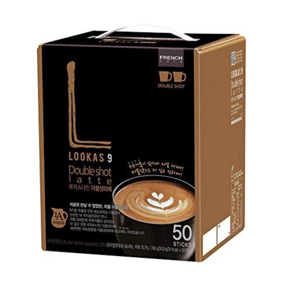 

Lookas 9 Double Shot Latte 50T Made In Korea