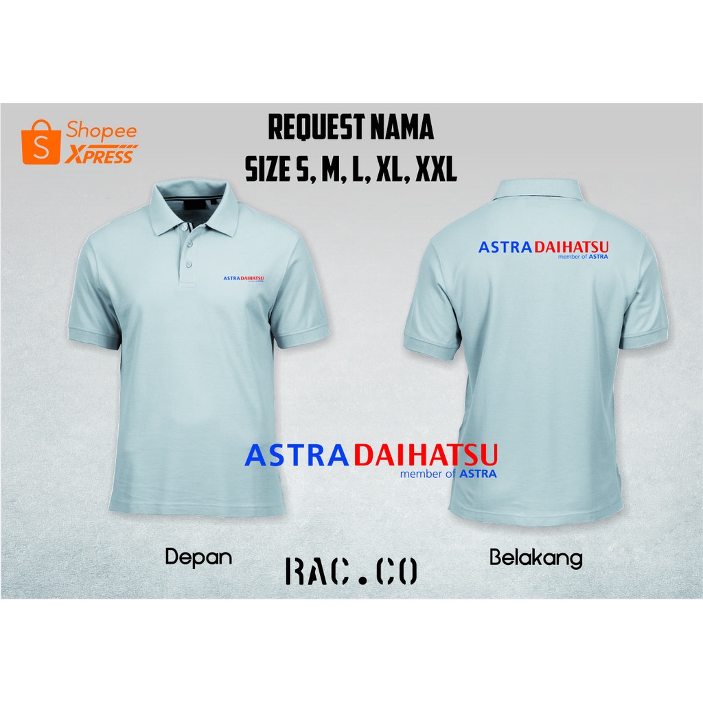 Kaos polo Astra Daihatsu - Polo Shirt Premium
