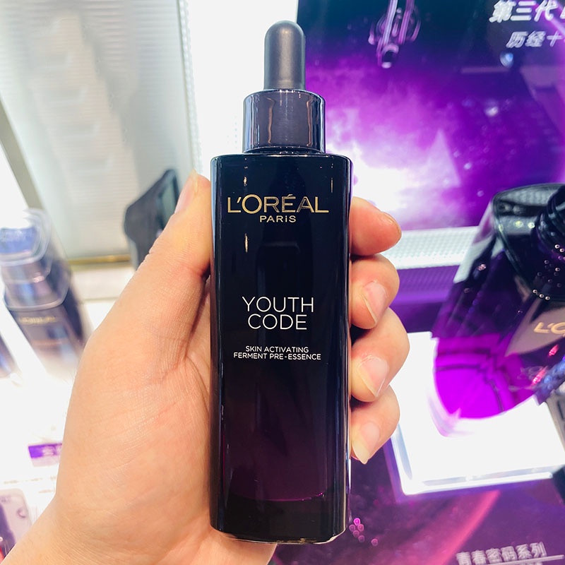 LOreal Youth Code Essence 75ml Perawatan Wajah Essence Serum Ferment Pre Essence Perawatan Wajah  Es