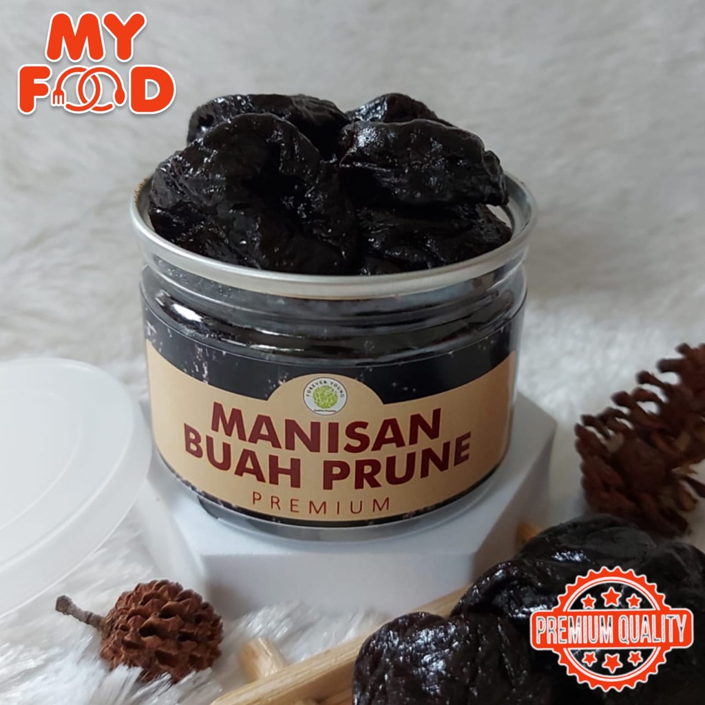 

[Myfoodofficial] - Can Manisan Prune Plum Hitam Prune Seedless Kualitas Premium