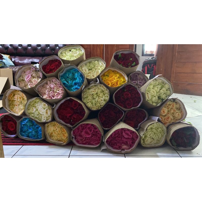 bunga potong / bunga mawar