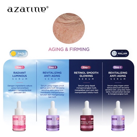 ❤GROSIR❤NEW LOOK✔AZARINE MARVEL REVITALIZING ANTI AGING SERUM