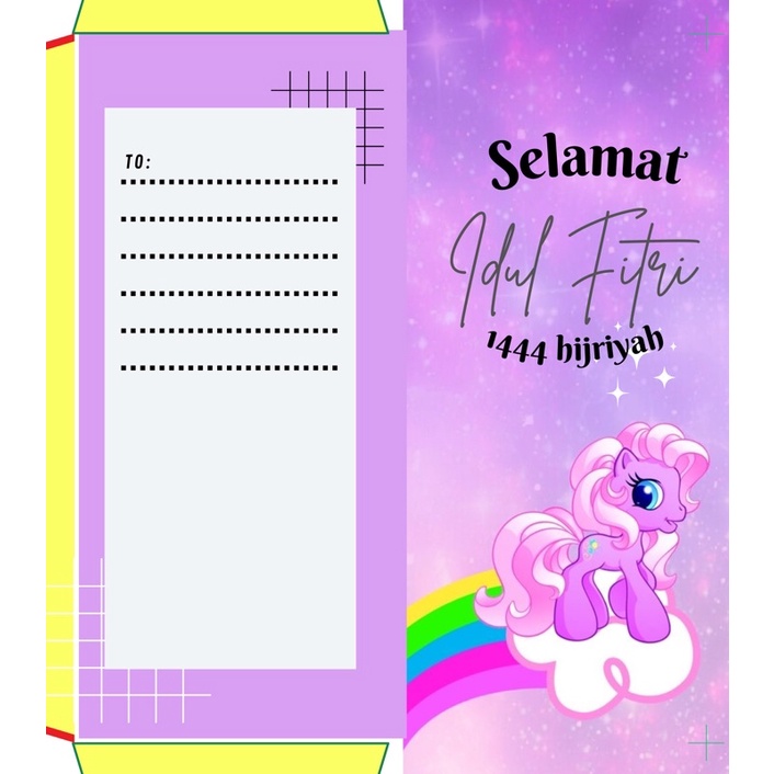 

amplop lebaran (kecil) littel poni (10pcs)