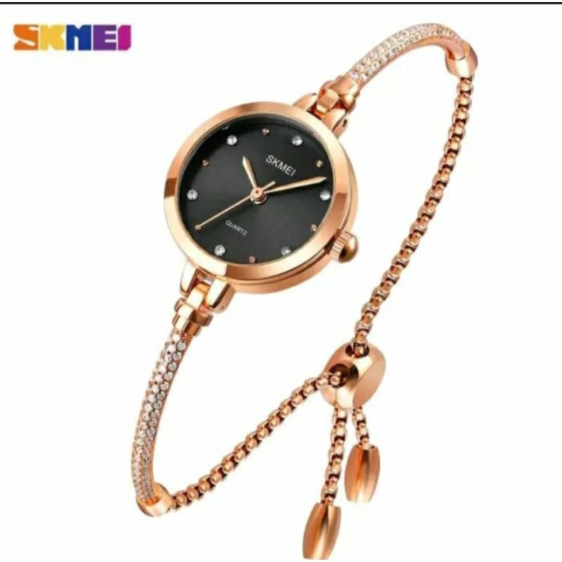 SKMEI 1805 ORIGINAL JAM TANGAN RANTAI TALI SERUT MUTIARA