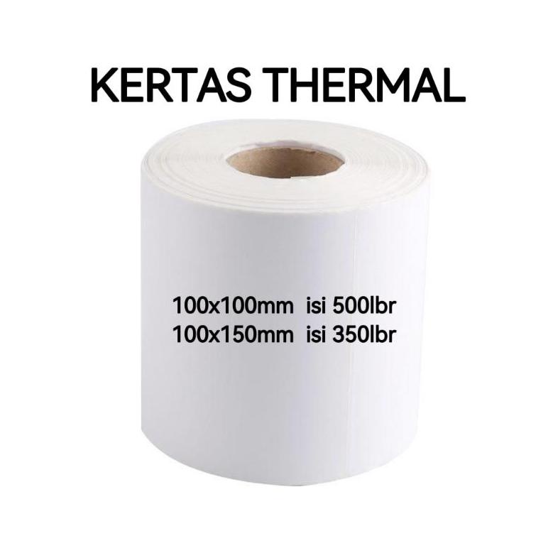 

Star [24pcs/dus] KERTAS STIKER RESI LABEL THERMAL 100*100/ 100*150