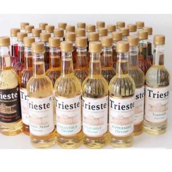 

Terbaik Trieste Italian Syrup 650mL - Coffee Syrup : Caramel, Vanila, Rum, Hazelnut, Irish Cream, Almond 