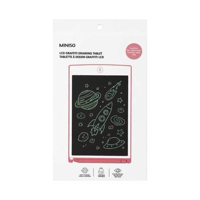 Miniso Lcd Tablet Gambar Digital Elektronik Seni Grafis Lukisan [Cod]