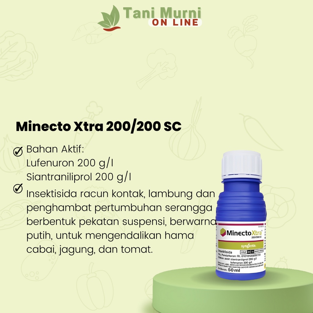 Insektisida Hama Ulat dan Telurnya Minecto Xtra 50 ml