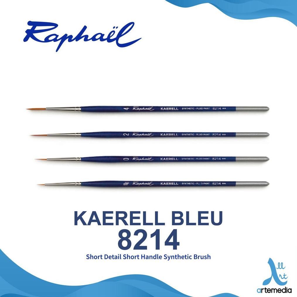 

Kuas Lukis Raphael 8214 Short Detail Kaerell Bleu Synthetic Brush SH