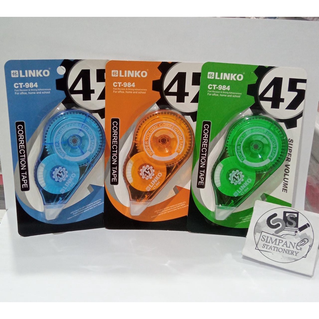 

LINKO CORRECTION TAPE CT-984
