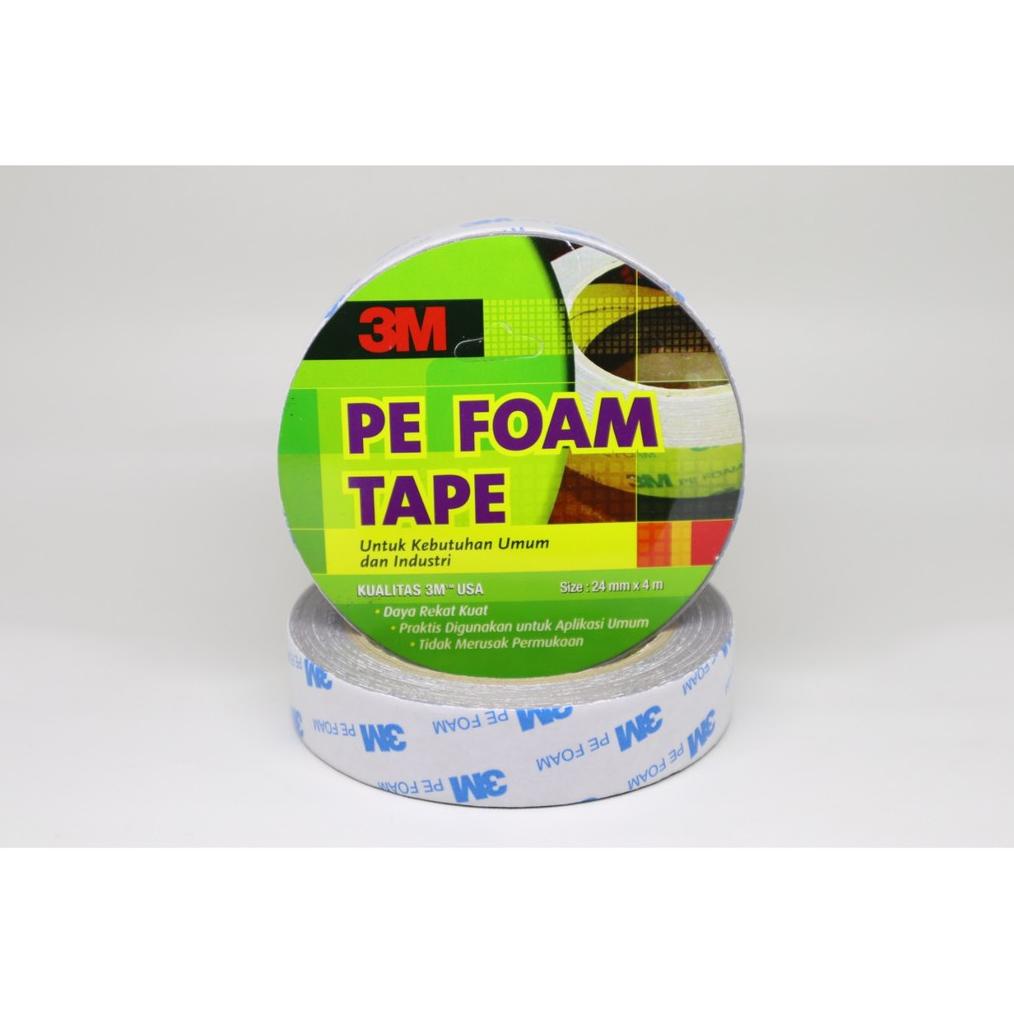 

Double Tape Busa 3M Pe Foam Tape 24Mm X 4M Original Terlaris