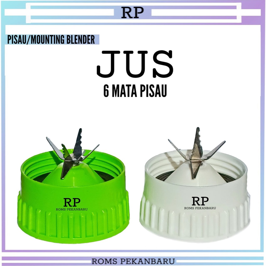 PISAU BLENDER- MOUNTING BLENDER JUS MIYAKO 6 MATA PISAU-DUDUKAN BLENDER
