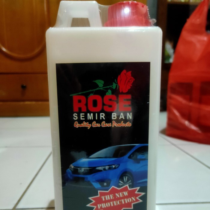 Terlaris Semir Semir Ban Mobil/Motor Terbaik Rose (1 Liter)