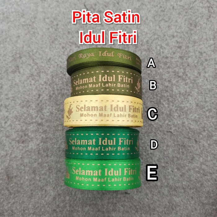 

Pita Satin Idul Fitri Pita Idul Fitri Pita Lebaran Idul Fitri 091