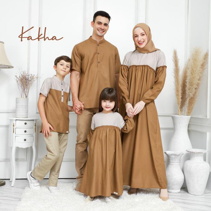 Kakha - Raya Series (Khaki) - Sarimbit Keluarga Muslim