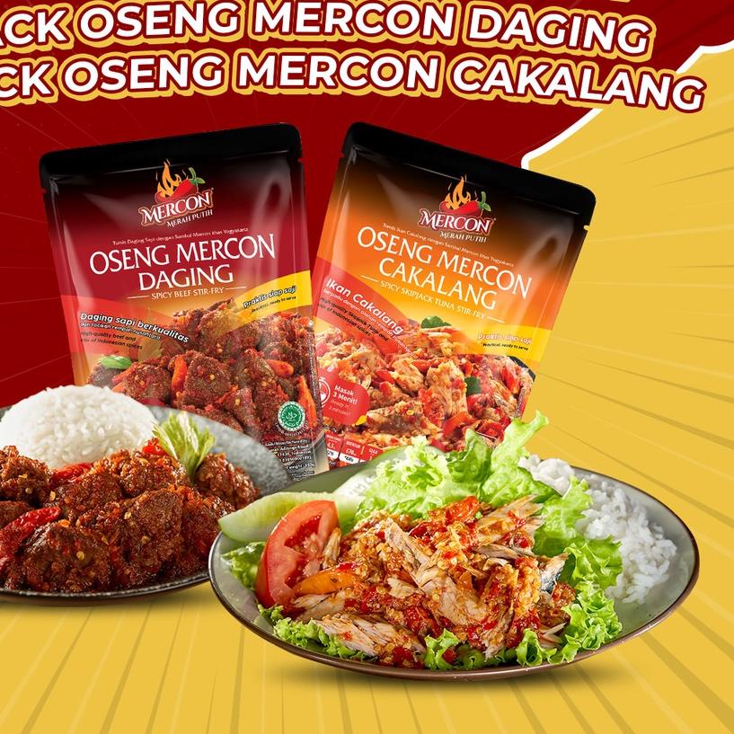 

✯ Mercon Merah Putih - Set Duet Maut || Oseng Mercon Daging + Cakalang ✾
