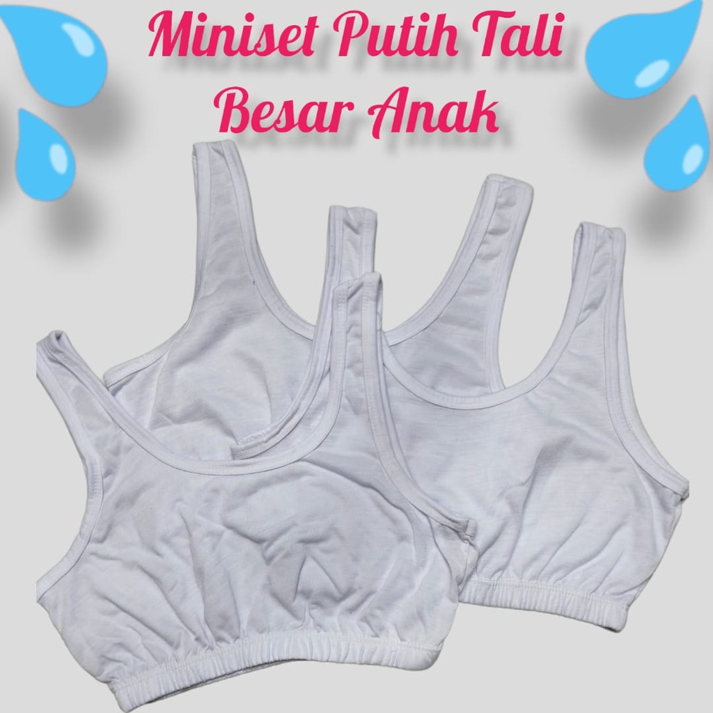 Miniset  Anak Perempuan Tali Besar  Kutang Anak Cewe SD bahan Tebal Nyaman