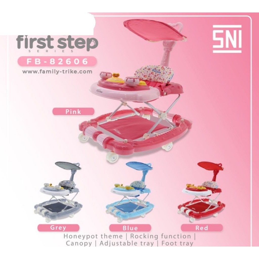 Family FB82606 Baby Walker - Alat Bantu Jalan Bayi