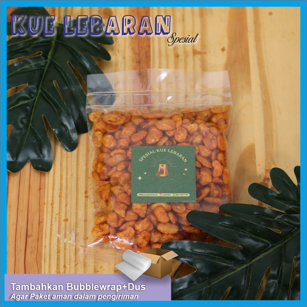 

Kacang Koro Rasa Balado Kacang Jaipong Kemasan 100gr Spesial Kue Lebaran