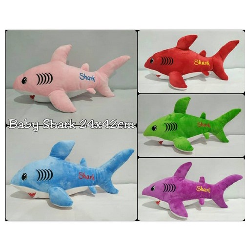 Boneka Hiu Shark Jumbo Ikea Lucu Murah Bahan Halus Dan Empuk Standar SNI