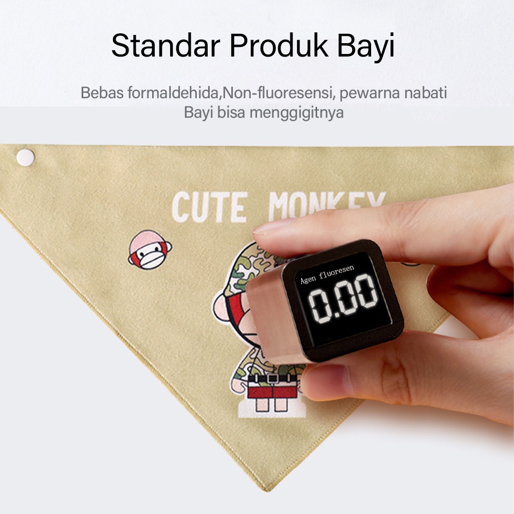 Slabber bayi segitiga bib segitiga clemek segitiga