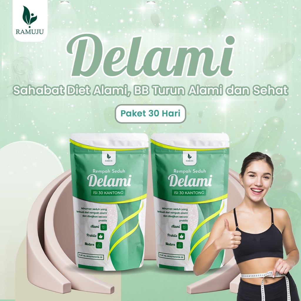 Ramuju Delami Rempah Seduh Menurunkan Berat Badan Menekan Nafsu Makan Diet 2in1 Langsing dan Kulit Bersih Sehat