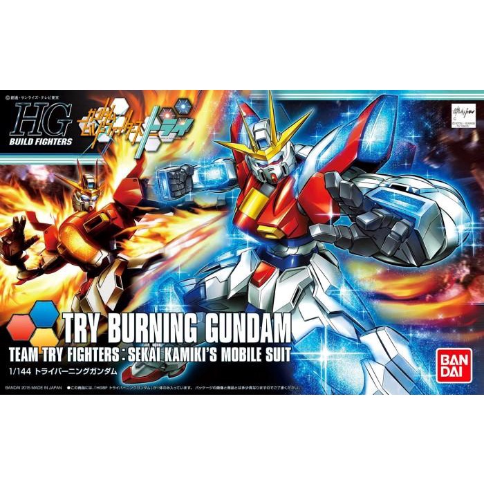 Terlaris Hgbf 1/144 Try Burning Gundam
