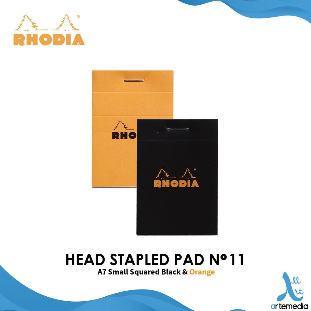 

Buku Catatan Rhodia A7 Squared Head Stapled Pad N11 Notepad