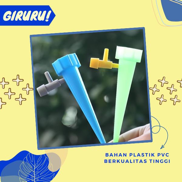 Tetes Tanaman Otomatis Alat siram tanaman Kran Taman Irigasi Kebun / Alat Penyiram Otomatis Sistem Siram Tetes Air Drip Dripper Irigasi Tanaman Botol / Alat Siram Tanaman Otomatis Sistem Tetes