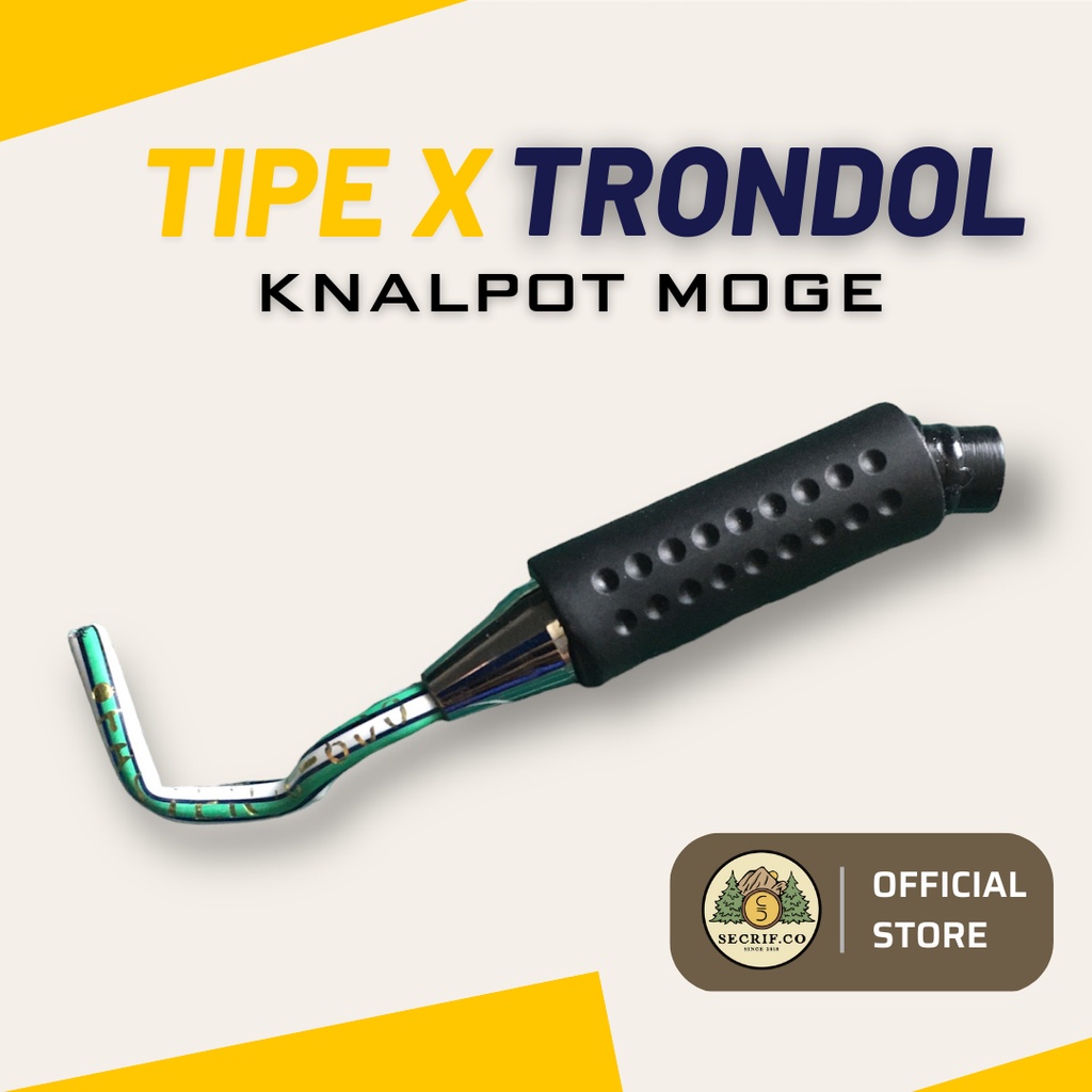 

(BISA COD) KNALPOT TIPE X TRONDOL MODEL MOGE TIPEX KERTAS