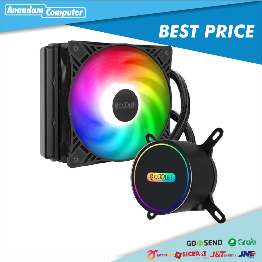 PC COOLER GI-CL120VC - 120MM RAINBOW AIRCOOLING