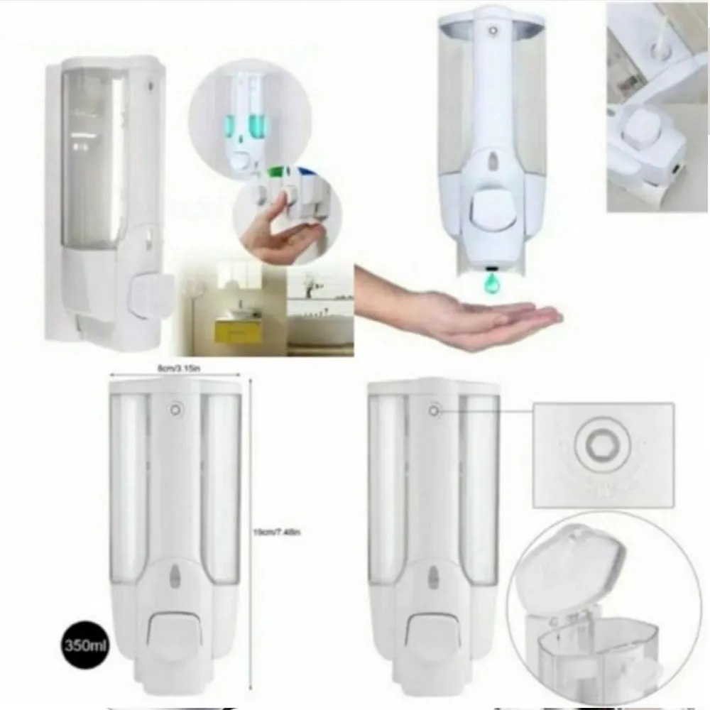 Dispenser Sabun Cair 1 Tabung / Tempat Sabun Shampoo / Soap Dispenser - Tempat Sabun Sampo Cair