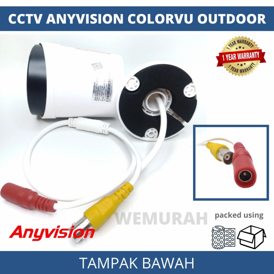 Cctv Colorvu Anyvision 2MP - CCTV Colorvu 2MP