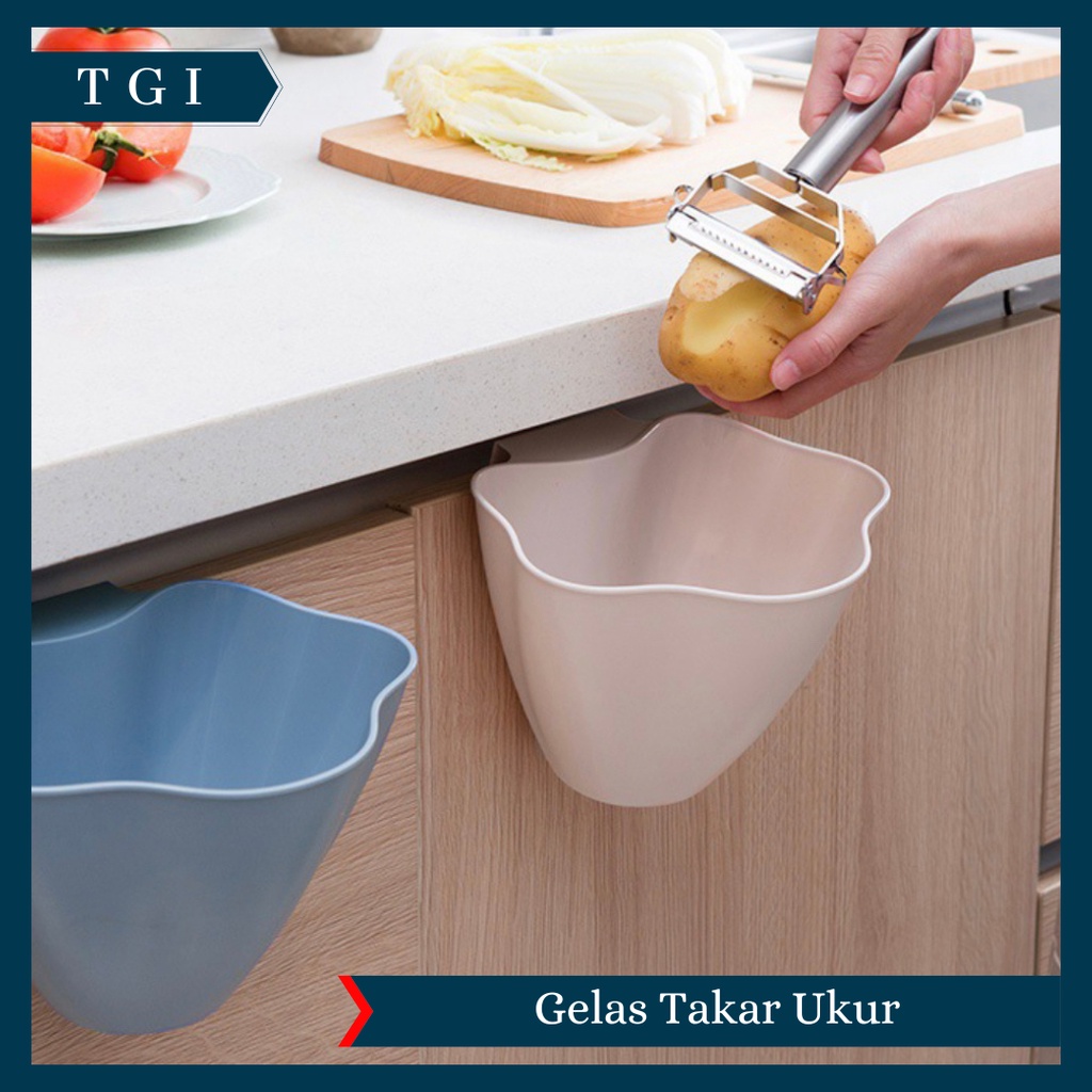 TGI - WADAH TONG SAMPAH / TEMPAT SAMPAH RAK GANTUNG LACI DAPUR SEBAGUNA MINIMALIS  / CANTOL PANTRY WASTAFEL DAPUR KITCHEN STORAGE / TEMPAT SAMPAH GANTUNG DAPUR