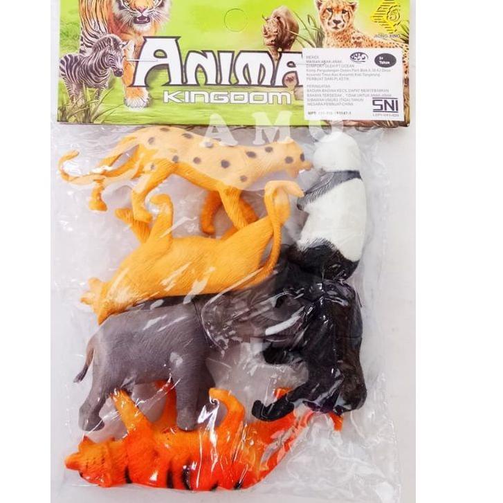 TERMURAH animal kingdom mainan anak animal hewan binatang