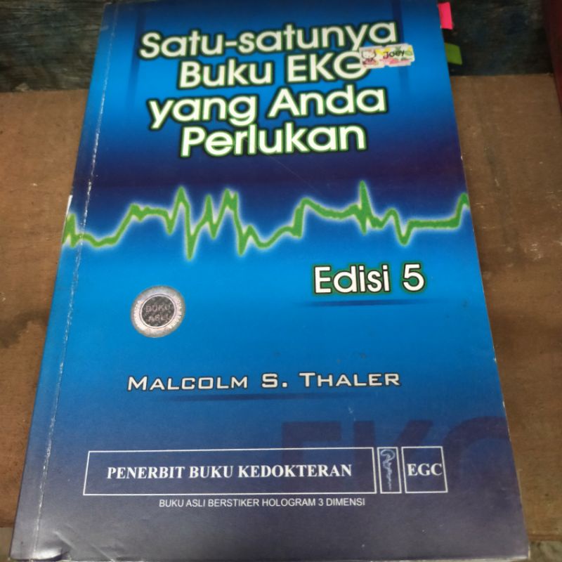 

buku satu satu nya buku ekg yang anda perlukan