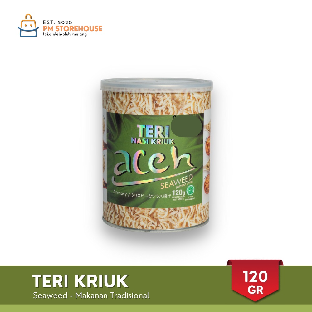 Teri Nasi Aceh Kriuk - Kemasan Kaleng